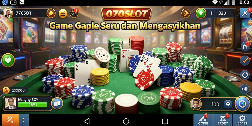 Tampilan gameplay seru dan kompetitif dalam 070SLOT.