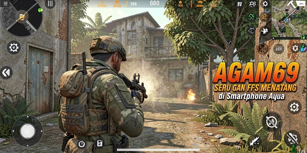 Gameplay AGAM69 yang menegangkan dalam pertempuran FPS.