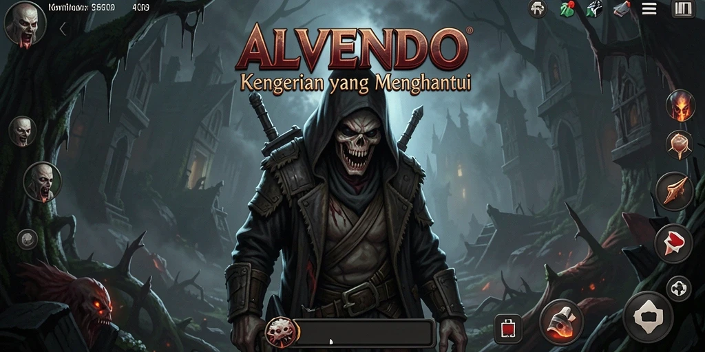 Gameplay ALVENDO yang seram dan penuh ketegangan.