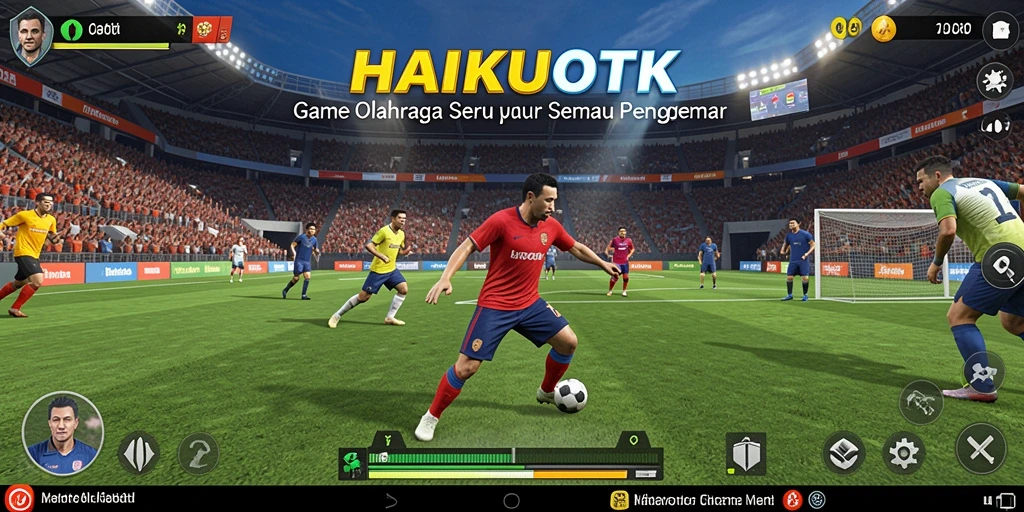 Tampilan gameplay HAIKUOTK yang penuh aksi dan seru.