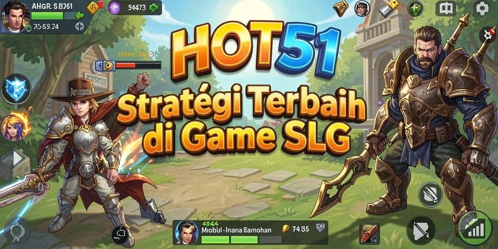 Screenshot HOT51 menunjukkan pertempuran strategis yang menarik.