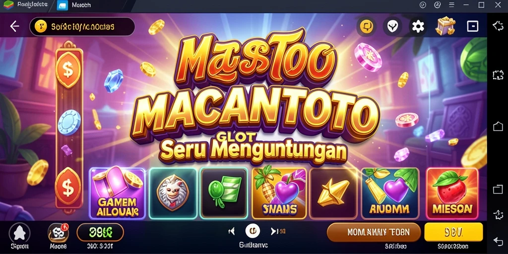 Tampilan gameplay seru dari <strong>MACANTOTO</strong> dengan tema yang menarik.