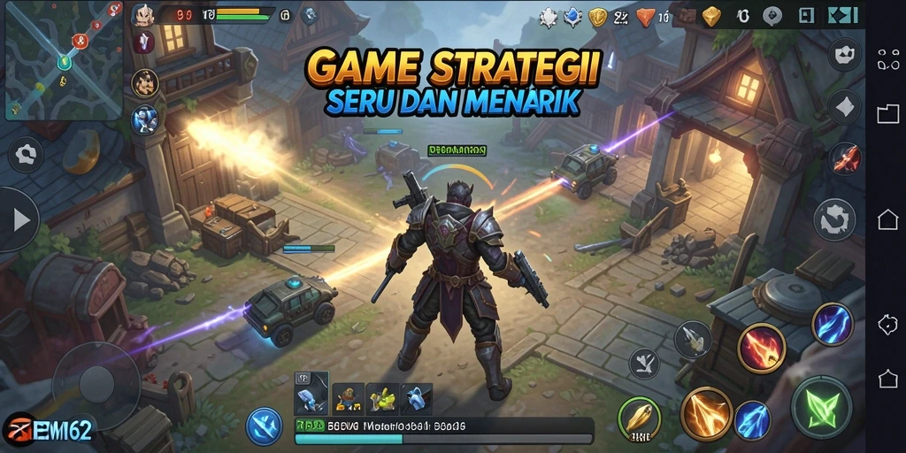 Tampilan gameplay menarik dan mendebarkan dari REMI62.