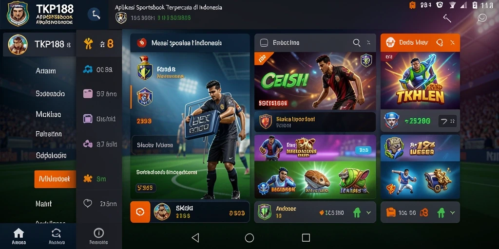 Tampilan gameplay taruhan olahraga di TKP188 yang menarik.